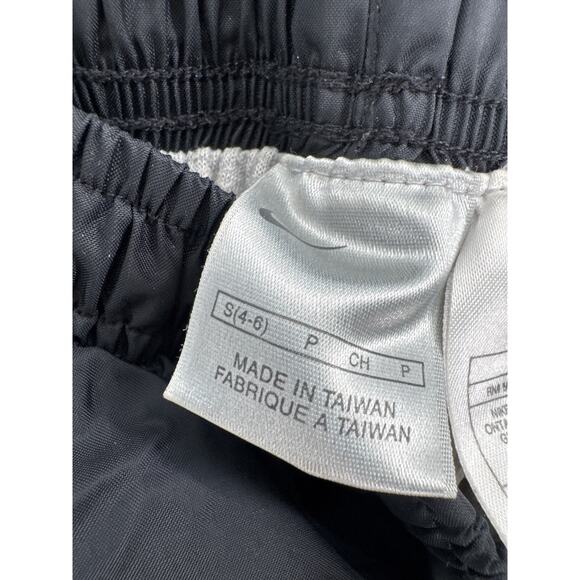 vintage Nike track nylon sweatpants lined black size S - Picture 8 of 12